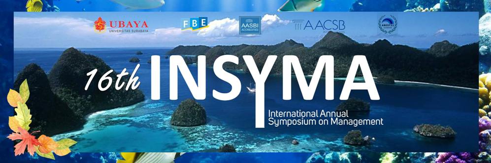 INSYMA (International Annual Symposium on Management) 16th